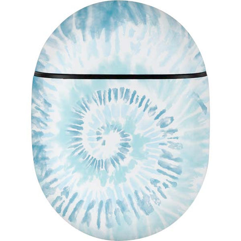 Blue and White Tie Dye Google Pixel Buds Skin